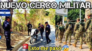 ENTRAMOS al CERCO MILITAR en CHALATENANGO SUR esto fue lo que pasó 😱 [upl. by Arocet740]