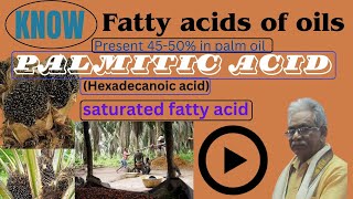 palmitic acid [upl. by Ailima614]