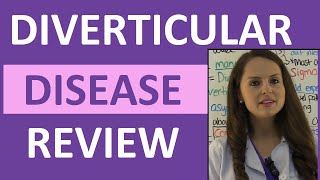 Diverticulitis  Diverticular Disease Nursing  Diverticulosis Symptoms Diet Treatment NCLEX [upl. by Anaitat]