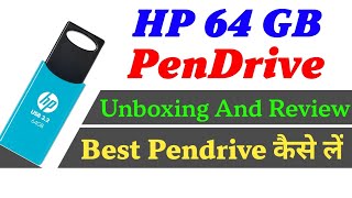 Hp 712w 64 GB Pendrive Unboxing And Review  Cheap Price And Fast Speed Pendrive [upl. by Etheline]