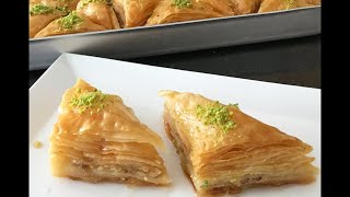 Merdaneyle Dünyanın En Kolay ve Çıtır Baklava Tarifi Bu 👉🏻bera tatlidunyasi [upl. by Naujd]