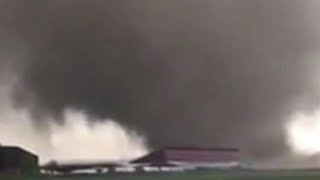 Powerful tornado hits Germany footage [upl. by Areikahs886]