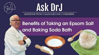 Benefits of taking an Epsom salt and baking soda bath [upl. by Asira]