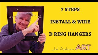 How to install and wire D Ring Hangers in 7 easy steps [upl. by Elyse]