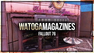 Fallout 76  Watoga Magazine Locations  Exterior amp Interior [upl. by Rofotsirk]