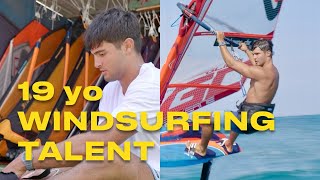 19YearOld Cypriot Windsurfers Olympic Quest [upl. by Fidelity736]