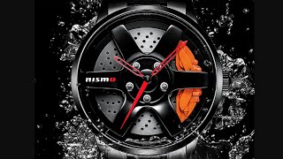 GTR Nismo 3D Wheel Rim Watch [upl. by Germano602]