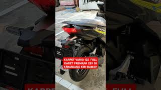 Vario 125 cbs hitam green 2024 [upl. by Anidam33]