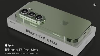 iPhone 17 Pro Max 5G Exclusive first look  A19 Pro2nm Crazy New UpgradesiPhone 17 Pro Max [upl. by Boothman848]