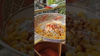 SPICY CORNCHAT🌽shorts ytshorts trending viralshort cook cooking cornchat foodie cornrecipe [upl. by Marj]