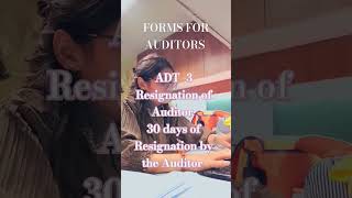 Auditors Forms under Companies Act 2013 icsiyoutubechannelforstude2052 exam 2024 csstudents [upl. by Aennaej]