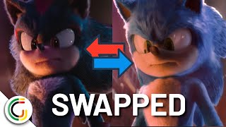 I Swapped Shadow with Sonic in the trailer  Graphy [upl. by Maag]