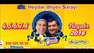 Bu Şəhərdə  2Canlı konserti Tam Versiya 2016 [upl. by Drus]