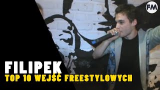 FILIPEK  TOP 10 WEJŚĆ FREESTYLOWYCH  BEST OF FREESTYLE [upl. by Jenica450]