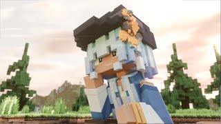 cloverr  Until The Wind Blows Us Away Short version  Minecraft lyric video [upl. by Morice]