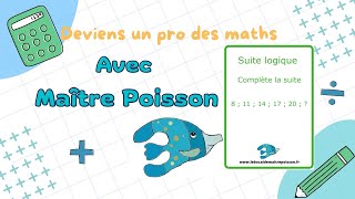 Énigme mathématique  suites numériques 1  atelier et rituel pour devenir un pro des maths [upl. by Otis]