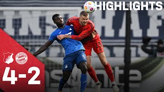 Defeat in the last game of the season  TSG Hoffenheim  FC Bayern 42  Highlights [upl. by Auria]