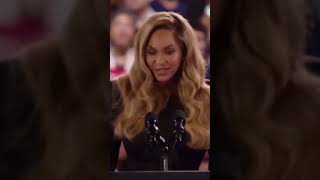 Beyoncé Speaks Out as a Mother at Kamala Harris Rally in Houston Beyoncé [upl. by Debby]