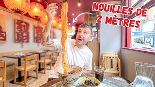 Le Meilleur de la cuisine Chinoise I Les pates Géantes Paris Food Tour Repas à gagner 😉 [upl. by Sakovich937]