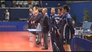 Table Tennis Levallois Pontoise Cergy 13042010 Part 1 [upl. by Anaimad]