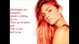 Krewella  Strobelights Lyric [upl. by Artenal20]