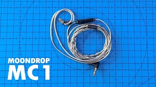 MOONDROP MC1 IEM Cable With Microphone Review [upl. by Cirilo663]