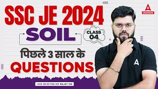 SOIL in Civil Engineering  SSC JE 2024  SSC JE Civil Engineering PYQ  By Rajat Sir 4 [upl. by Ludewig281]