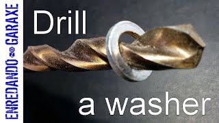 How to enlarge a washer hole [upl. by Leilah549]