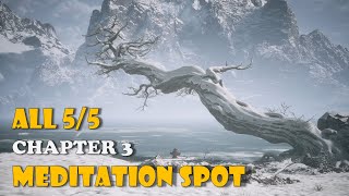 All Meditation Spot Location in Chapter 3  The New West  Black Myth Wukong [upl. by Chenee]