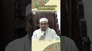 Hari Terbaik Untuk Bersedekah Ada Pada Awal 10 Zulhijjah fypシiduladha [upl. by Korwin]