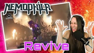 This is how its done  NEMOPHILA  REVIVE Official Live Video Reaction [upl. by Acalia]