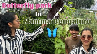 Chitte chitte  🦋  Butterfly Park  Namma Bengaluru  doubledoseBUDDIES  Bannerghatta [upl. by Goulder]