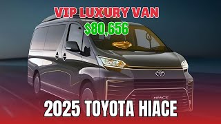 2025 Toyota Hiace VIP Luxury Van A New Era in Versatility and Innovation  Car Reviews New Cars [upl. by Aicinod]