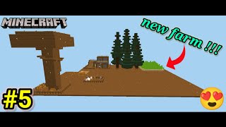 I Mead A New Fram in one block Minecraft gameplay video hind  gameplay 5 [upl. by Fifine]