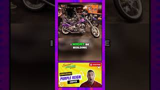 Purple Reign Revealed with Dirty Kustomz oldschoolchopper knuckleheads choppermotorcycle [upl. by Mueller]