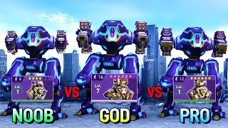 NOOB vs PRO vs GOD  Nade Launcher 16 12 amp 8 with Guardian  Mech Arena [upl. by Natala]