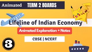 LIFELINES OF NATIONAL ECONOMY  CLASS 10  CBSE GEOGRAPHY CHAPTER 7  L3 [upl. by Field758]