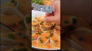 Steamed Clam EggChinese Snack foodiebeautiful egg [upl. by Conny]