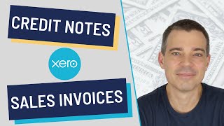 Xero Invoices  How to Create and Apply Credit Notes [upl. by Rehpinej]