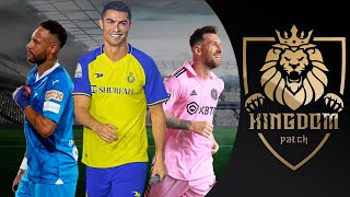 NUEVO EFOOTBALL PES 2024 PARA XBOX 360  KINGDOM MONSTER PATCH V9 NOVEDADES  GAMEPLAY [upl. by Kannry]