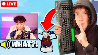 I Pranked My Friend with A WIRELESS KEYBOARD He Got MAD Roblox Bedwars [upl. by Michele]