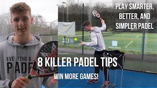 8 BEGINNER Padel Tips How To Win More Matches [upl. by Othilie]