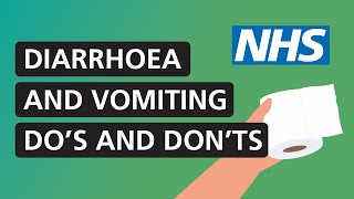 How to treat diarrhoea and vomiting at home adults and children aged 5 and over  NHS [upl. by Nwahsek]