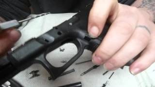 Glock 22 full disassemble [upl. by Oberstone]