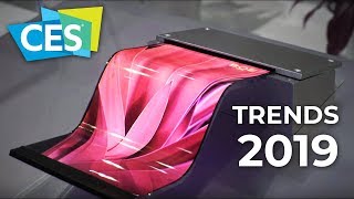 CES 2019  8K TVs  Foldable OLED Displays  7Nm GPUs and much MORE [upl. by Natalina]