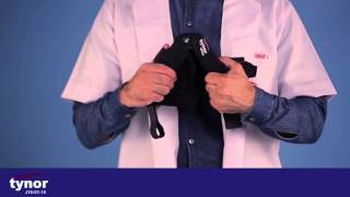 How to wear Tynor Knee Wrap Hinged Neoprene [upl. by Emoraj193]