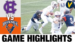 Holy Cross vs Bucknell Highlights  FCS 2021 Spring College Football Highlights [upl. by Eanil]