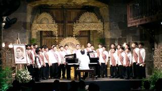 Las Piñas Boys Choir  PenPen de Sarapen [upl. by Marquis]