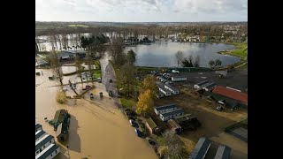 The second storm of the season in Britain leads to widespread flooding and disrupts travel [upl. by Erroll]