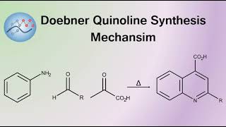 Doebner Quinoline Synthesis Mechanism  Organic Chemistry [upl. by Dietz]